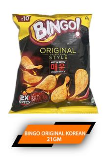 Bingo Original Korean Style Chips 21gm